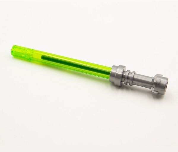 Pero LEGO Star Wars - světelný meč, gelové, světle zelené_1438216952