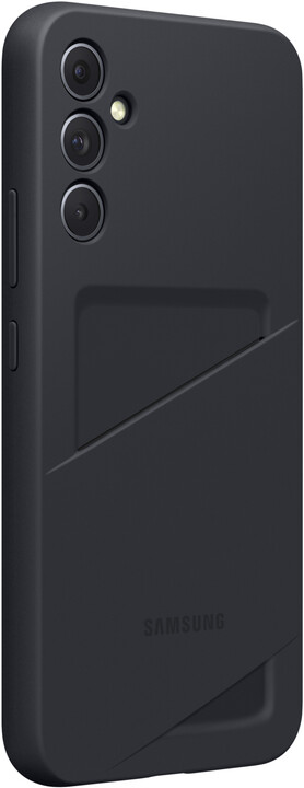 Samsung ochranný kryt s kapsou na kartu pro Galaxy A34 5G, černá_779565809
