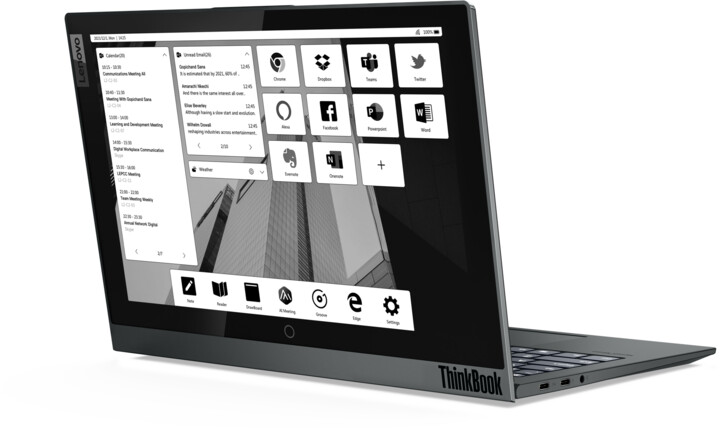 Lenovo ThinkBook Plus G2 ITG, šedá_361293799