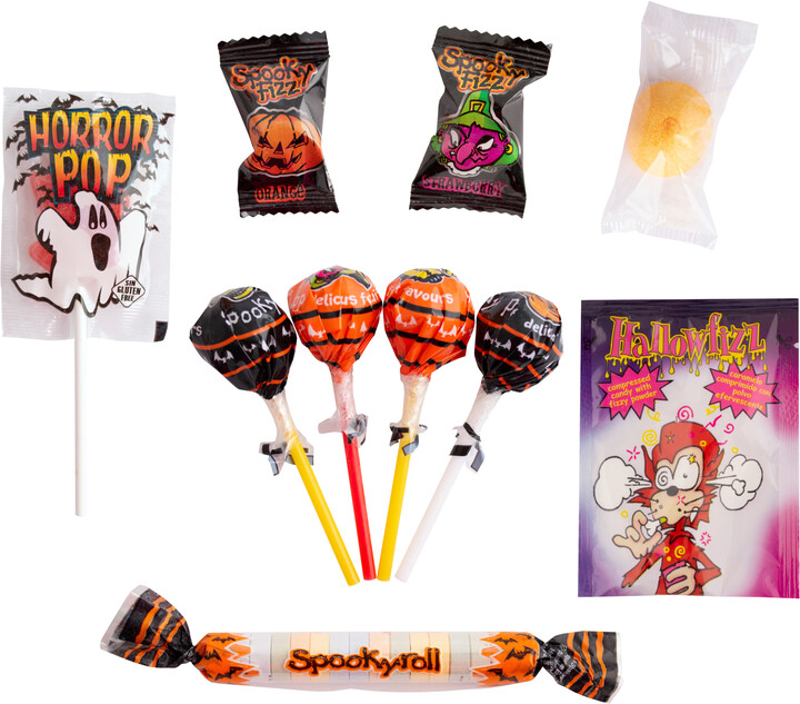 Bonbony Halloween Pumpkin, mix sladkostí - v hodnotě 129 Kč_110853309