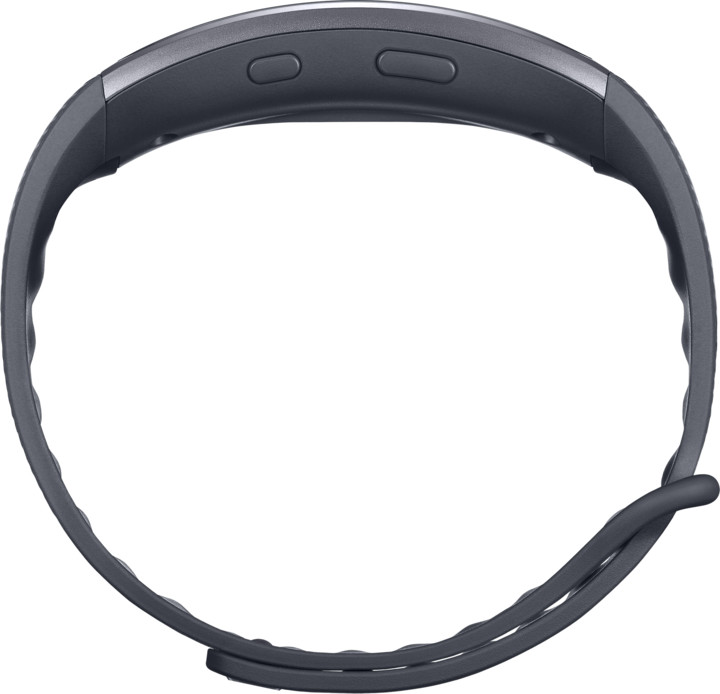 Samsung Galaxy Gear Fit 2, velikost L, černá_1826162500