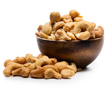 GRIZLY ořechy - kešu, pražené, solené, 500g