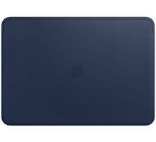 Apple pouzdro pro MacBook Pro 15 " Leather Sleeve, půlnočně modrá - MRQU2ZM/A