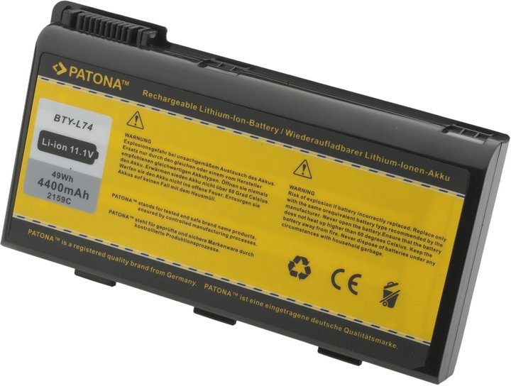 Patona baterie pro MSI BTY-L74 4400mAh 11,1V_1919768645