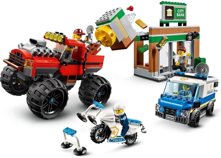 LEGO® City 60245 Loupež s monster truckem