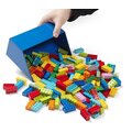 Naběrač LEGO, na kostičky, set 2ks, červená/modrá_2145925252