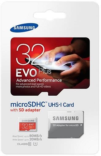 Samsung Micro SDHC EVO+ 32GB UHS-I + SD adaptér_85597544