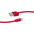 SBS Polo Micro-USB silikonový kabel, 1 m, červená_913526958