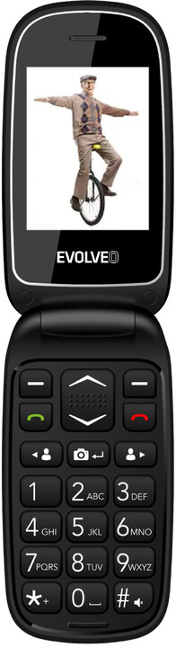 Evolveo EasyPhone FD, Black_944518564
