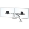 Ergotron HX Desk Dual Monitor Arm, stolní rameno pro 2 monitry až 32&quot;, bílé_1541800918