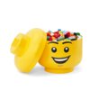 Úložný box LEGO Hlava - šťastný chlapec (L)_708125480