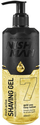Nishman Gold One transparentní gel na holení 400 ml_286808847