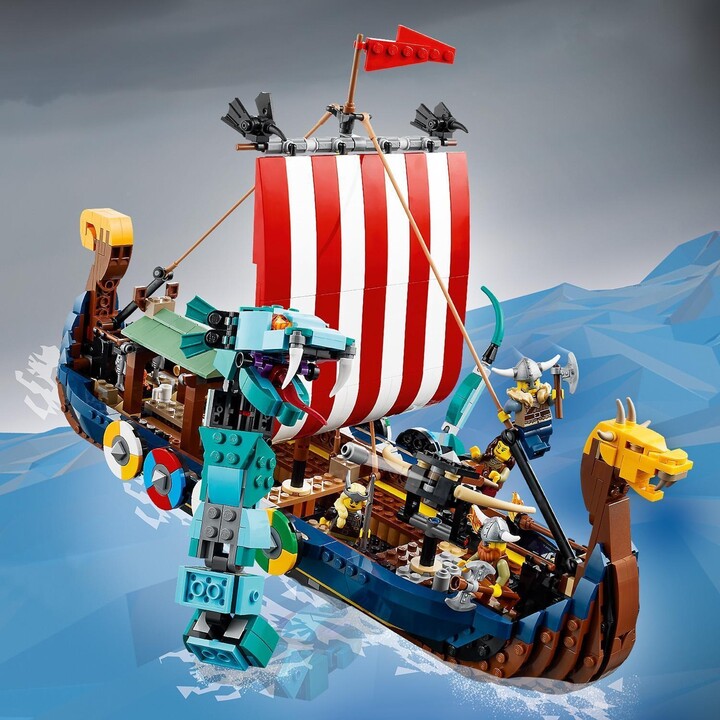 LEGO® Creator 31132 Vikingská loď a mořský had_2021519162