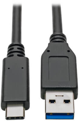 PremiumCord kabel USB-C - USB 3.0 A (USB 3.1 generation 2, 3A, 10Gbit/s) 1m_1171056684