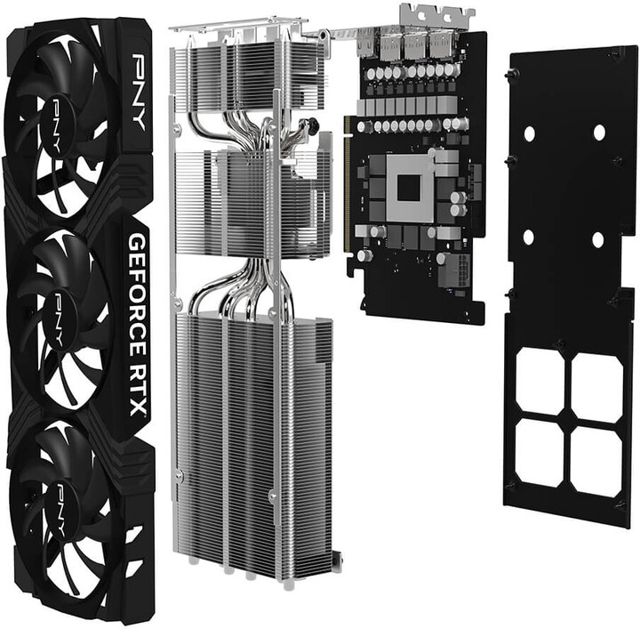 PNY GeForce RTX 4070 Ti 12GB Verto Triple Fan, 12GB GDDR6X_835663857