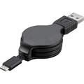 PremiumCord kabel USB 3.1 C/M - USB 2.0 A/M, charging a sync navíjecí kabel 1m_289088312