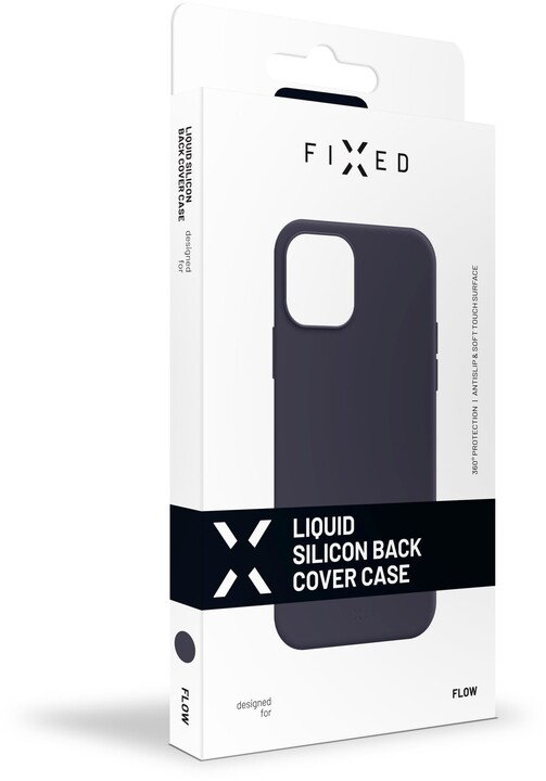 FIXED silikonový kryt Flow pro Apple iPhone 12 Pro Max, modrá_845639930