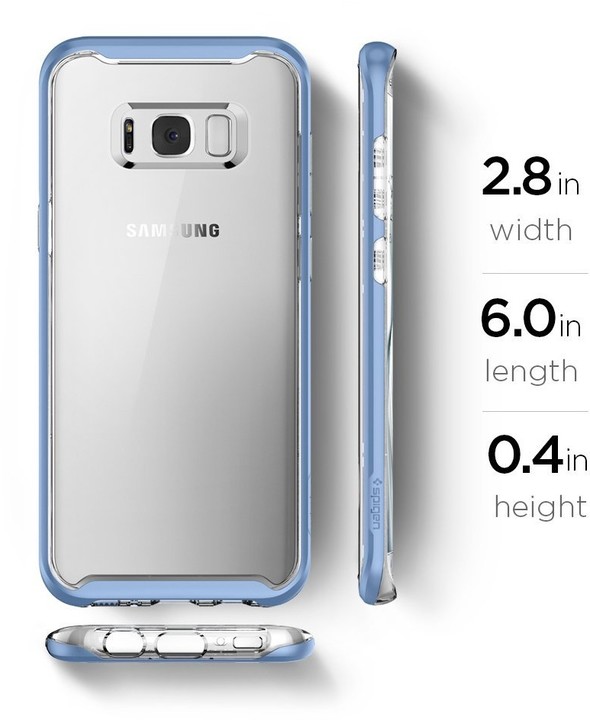 Spigen Neo Hybrid Crystal pro Samsung Galaxy S8, blue coral_72908071