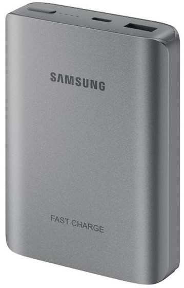 Samsung PowerBank 10200 mAh, fast charge, USB type C, stříbrno-šedá_1700827851