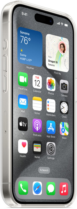 Apple průhledný kryt s MagSafe pro iPhone 15 Pro_277822877