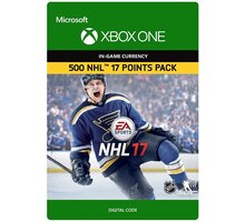 NHL 17 - 500 NHL Points (Xbox ONE) - elektronicky_1107208279