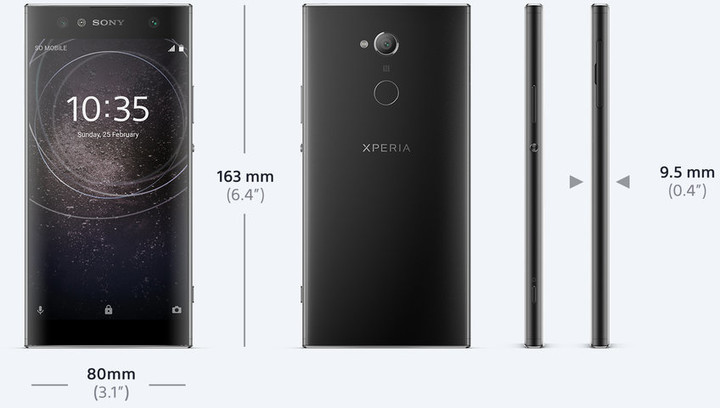 Sony Xperia XA2 Ultra Dual, Dual SIM, 4GB/32GB, černá_633433956