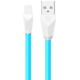 Remax Alien datový kabel s lightning, 1m, bílo-modrá