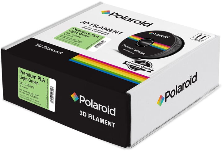 Polaroid 3D 1Kg Universal Premium PLA 1,75mm, světle zelená