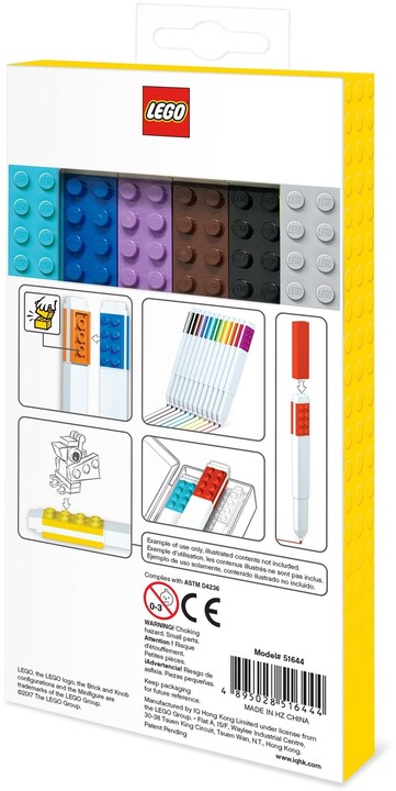 Fixy LEGO, mix barev, 12ks_192659431