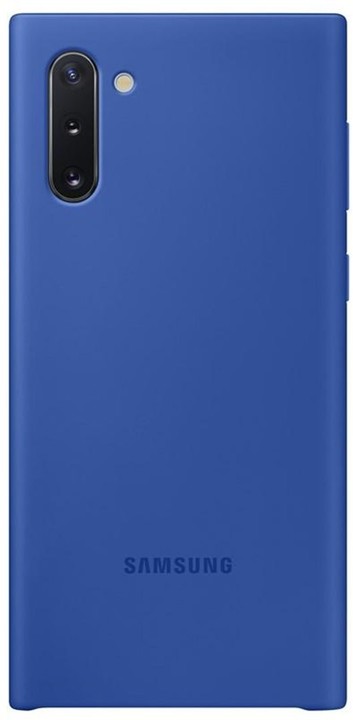 Samsung silikonový zadní kryt pro Galaxy Note10, modrá_847250519