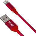 YENKEE kabel 611 RD, USB-A - Lightning, datový, MFi, 1m_2058188098