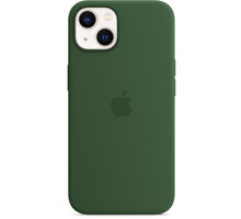 Apple silikonový kryt s MagSafe pro iPhone 13, jetelově zelená