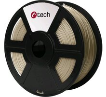 C-TECH tisková struna (filament), PLA, 1,75mm, 1kg, bronzová