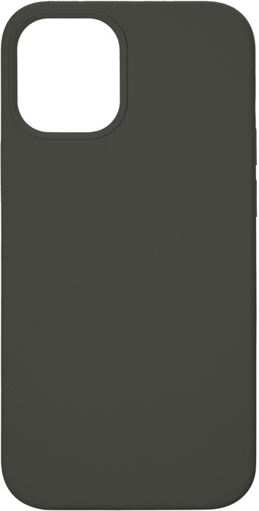 Tactical silikonový kryt Velvet Smoothie pro iPhone 12 Mini (5.4&quot;), šedo-zelená_813991675
