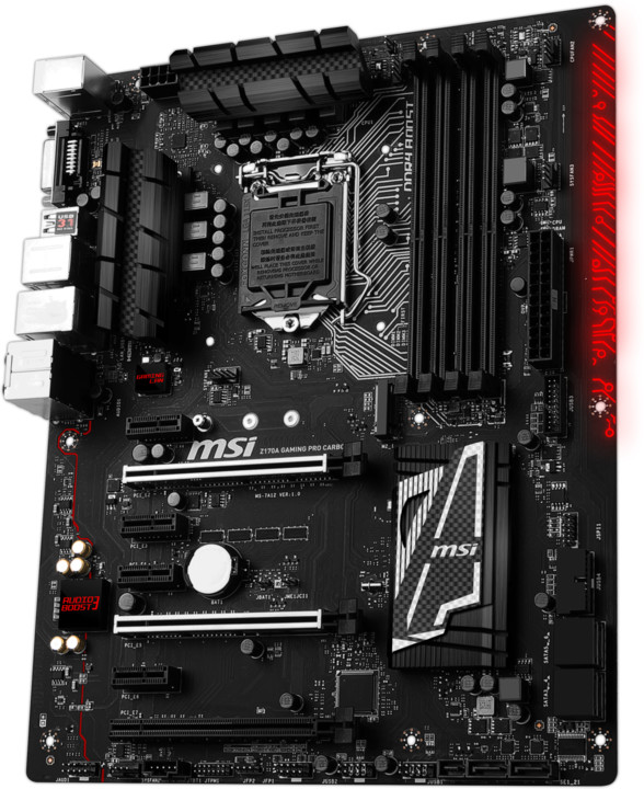 MSI Z170A GAMING PRO CARBON - Intel Z170_1800981769