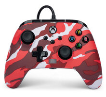PowerA Enhanced Wired Controller, Red Camo (PC, Xbox Series, Xbox ONE)_1997741556