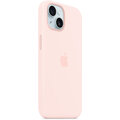 Apple Silikonový kryt s MagSafe pro iPhone 15, světle růžová_648424183