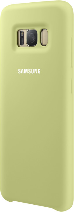 Samsung S8+, silikonový zadní kryt, zelená_925421604