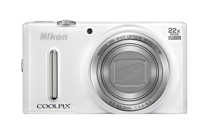 Nikon Coolpix S9600, bílá_1094853187