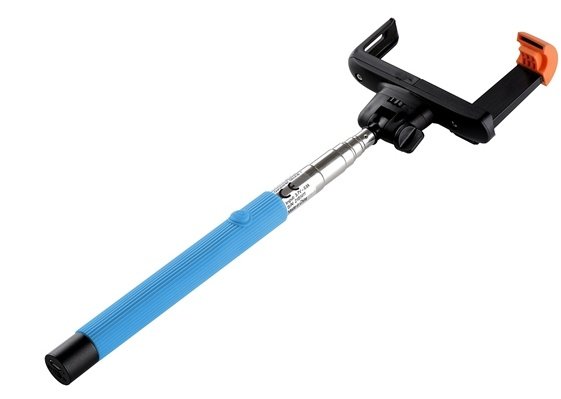 GoGEN 2 Selfie tyč teleskopická, bluetooth, modrá_2059196911