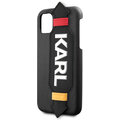 KARL LAGERFELD Strap kryt pro iPhone 11 Pro Max, černá_1657698410