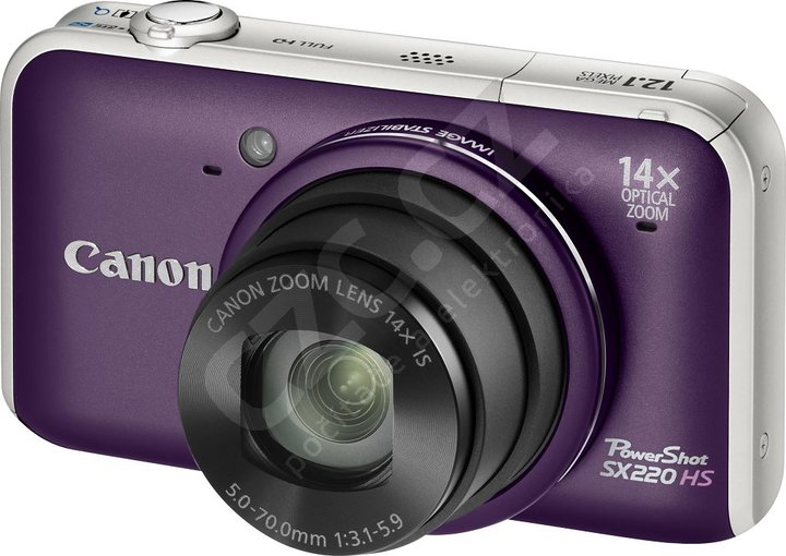 Canon PowerShot SX220 HS, fialová_1629771721
