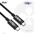 Club3D kabel USB-C, Data 40Gbps, PD 240W(48V/5A) EPR, M/M, 1m_1423227952