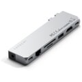 Satechi Pro Hub Max, USB4, HDMI 4K 60Hz, USB-A3.0, micro/SD, Ethernet, USB-C, Audio), stříbrná_479482492