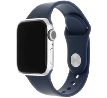 FIXED silikonový řemínek pro Apple Watch, 38/40mm, modrá_628612785
