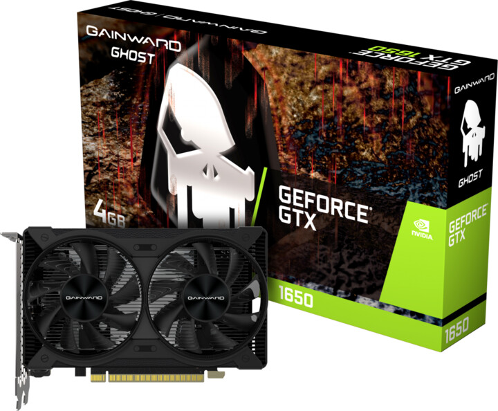 Gainward GeForce GTX 1650 D6 Ghost, 4GB GDDR6_1223764410