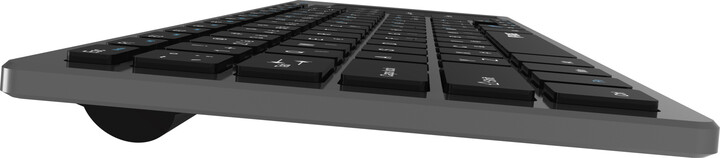 YENKEE klávesnice s touchpadem, šedá