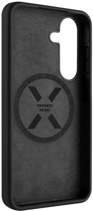 FIXED zadní kryt MagFlow s podporou Magsafe pro Samsung Galaxy S24, černá_624544651