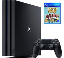 PlayStation 4 Pro, 1TB, černá + That&#39;s You_1447739499