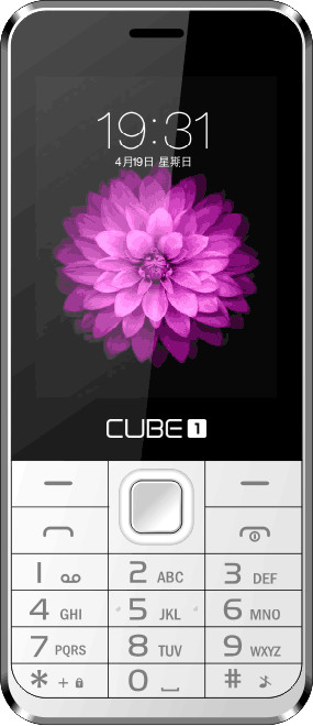 Cube 1 F400, bílá_1049446296